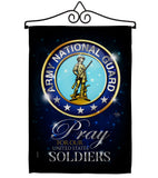 Pray United States Soldiers - Military Americana Vertical Impressions Decorative Flags HG120069 Made In USA