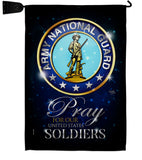 Pray United States Soldiers - Military Americana Vertical Impressions Decorative Flags HG120069 Made In USA