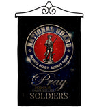 Pray United States Soldiers - Military Americana Vertical Impressions Decorative Flags HG120071 Made In USA