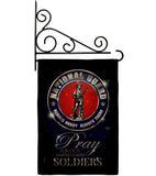 Pray United States Soldiers - Military Americana Vertical Impressions Decorative Flags HG120071 Made In USA