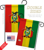 Bolivia - Nationality Flags of the World Vertical Impressions Decorative Flags HG108155 Made In USA