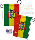 Bolivia - Nationality Flags of the World Vertical Impressions Decorative Flags HG108155 Made In USA