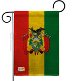 Bolivia - Nationality Flags of the World Vertical Impressions Decorative Flags HG108155 Made In USA