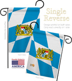 Bavaria - Nationality Flags of the World Vertical Impressions Decorative Flags HG108202 Made In USA