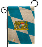 Bavaria - Nationality Flags of the World Vertical Impressions Decorative Flags HG108202 Made In USA