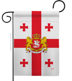 Georgia Republic - Nationality Flags of the World Vertical Impressions Decorative Flags HG108212 Made In USA