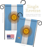 Argentina - Nationality Flags of the World Vertical Impressions Decorative Flags HG108214 Made In USA