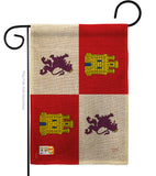 Castile and León - Nationality Flags of the World Vertical Impressions Decorative Flags HG108323 Made In USA