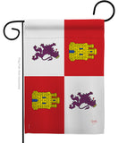 Castile and León - Nationality Flags of the World Vertical Impressions Decorative Flags HG108323 Made In USA