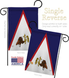 American Samoa - Nationality Flags of the World Vertical Impressions Decorative Flags HG108360 Made In USA