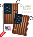 USA - Nationality Flags of the World Vertical Impressions Decorative Flags HG108399 Made In USA