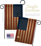 USA - Nationality Flags of the World Vertical Impressions Decorative Flags HG108399 Made In USA