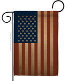 USA - Nationality Flags of the World Vertical Impressions Decorative Flags HG108399 Made In USA