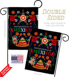 Independencia De Mexico - Nationality Flags of the World Vertical Impressions Decorative Flags HG108623 Made In USA