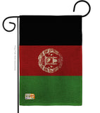 Afghanistan - Nationality Flags of the World Vertical Impressions Decorative Flags HG140002 Made In USA