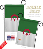 Algeria - Nationality Flags of the World Vertical Impressions Decorative Flags HG140005 Made In USA