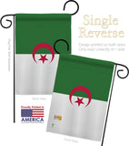 Algeria - Nationality Flags of the World Vertical Impressions Decorative Flags HG140005 Made In USA