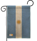 Argentina - Nationality Flags of the World Vertical Impressions Decorative Flags HG140010 Made In USA