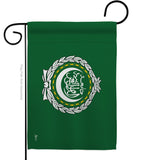 Arab League - Nationality Flags of the World Vertical Impressions Decorative Flags HG140011 Made In USA