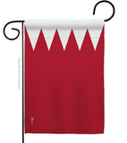 Bahrain - Nationality Flags of the World Vertical Impressions Decorative Flags HG140021 Made In USA