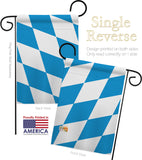 Bavaria - Nationality Flags of the World Vertical Impressions Decorative Flags HG140025 Made In USA