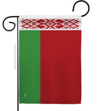 Belarus - Nationality Flags of the World Vertical Impressions Decorative Flags HG140026 Made In USA