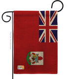 Bermuda - Nationality Flags of the World Vertical Impressions Decorative Flags HG140030 Made In USA