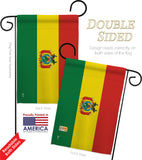 Bolivia - Nationality Flags of the World Vertical Impressions Decorative Flags HG140033 Made In USA