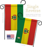 Bolivia - Nationality Flags of the World Vertical Impressions Decorative Flags HG140033 Made In USA