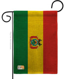 Bolivia - Nationality Flags of the World Vertical Impressions Decorative Flags HG140033 Made In USA