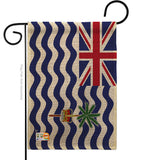 British Indian Ocean Territory - Nationality Flags of the World Vertical Impressions Decorative Flags HG140038 Made In USA