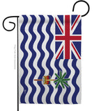 British Indian Ocean Territory - Nationality Flags of the World Vertical Impressions Decorative Flags HG140038 Made In USA