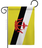 Brunei - Nationality Flags of the World Vertical Impressions Decorative Flags HG140039 Made In USA