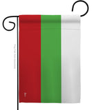 Bulgaria - Nationality Flags of the World Vertical Impressions Decorative Flags HG140040 Made In USA