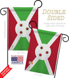 Burundi - Nationality Flags of the World Vertical Impressions Decorative Flags HG140043 Made In USA