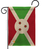 Burundi - Nationality Flags of the World Vertical Impressions Decorative Flags HG140043 Made In USA