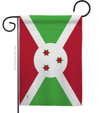 Burundi - Nationality Flags of the World Vertical Impressions Decorative Flags HG140043 Made In USA