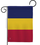 Chad - Nationality Flags of the World Vertical Impressions Decorative Flags HG140050 Made In USA