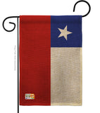 Chile - Nationality Flags of the World Vertical Impressions Decorative Flags HG140051 Made In USA