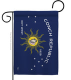 Conch Republic - Nationality Flags of the World Vertical Impressions Decorative Flags HG140054 Made In USA