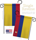 Colombia - Nationality Flags of the World Vertical Impressions Decorative Flags HG140055 Made In USA