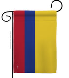 Colombia - Nationality Flags of the World Vertical Impressions Decorative Flags HG140055 Made In USA