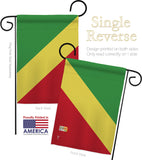 Congo-Republic - Nationality Flags of the World Vertical Impressions Decorative Flags HG140058 Made In USA