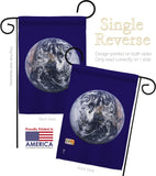 Earth - Nationality Flags of the World Vertical Impressions Decorative Flags HG140071 Made In USA