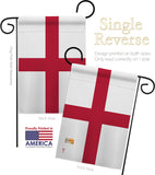 England - Nationality Flags of the World Vertical Impressions Decorative Flags HG140076 Made In USA