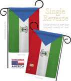 Equatorial Guinea - Nationality Flags of the World Vertical Impressions Decorative Flags HG140077 Made In USA