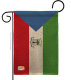 Equatorial Guinea - Nationality Flags of the World Vertical Impressions Decorative Flags HG140077 Made In USA