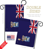 Falkland Islands - Nationality Flags of the World Vertical Impressions Decorative Flags HG140082 Made In USA