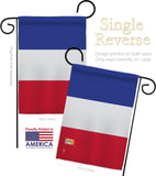 France - Nationality Flags of the World Vertical Impressions Decorative Flags HG140086 Made In USA