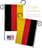 Germany - Nationality Flags of the World Vertical Impressions Decorative Flags HG140091 Made In USA
